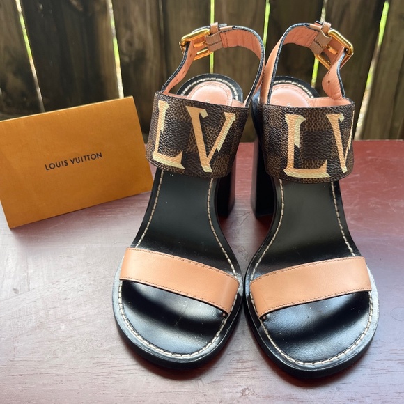 Louis Vuitton Passenger Sandal 10cm - Picture 6 of 6